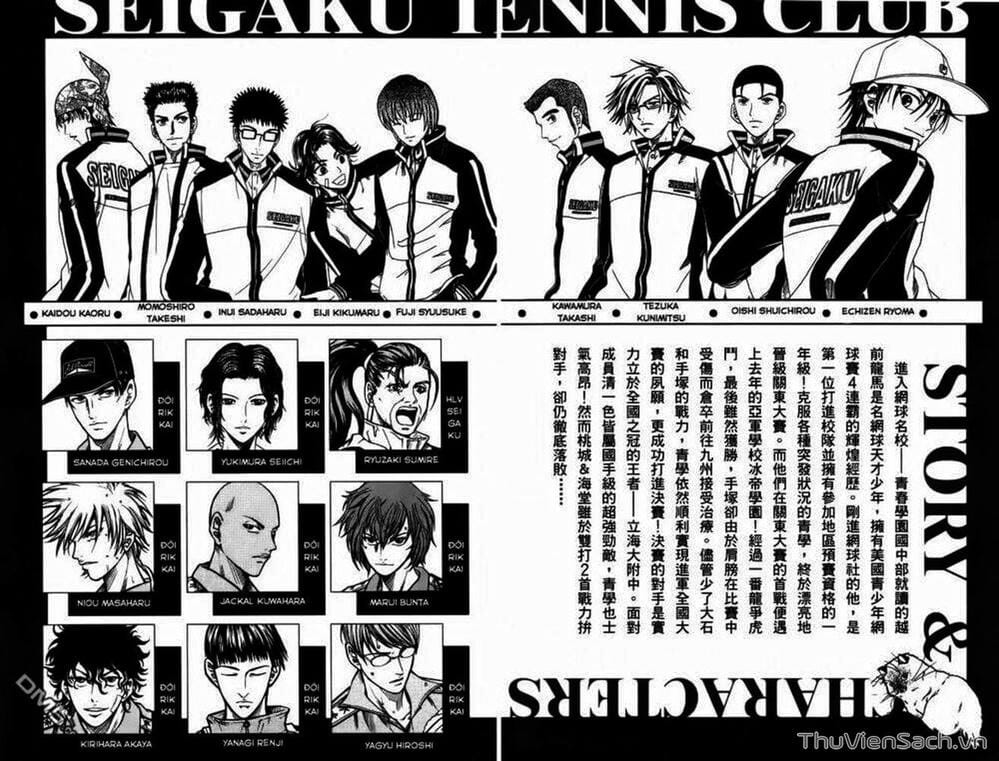 Truyện Tranh Hoàng Tử Tennis - Prince Of Tennis trang 3