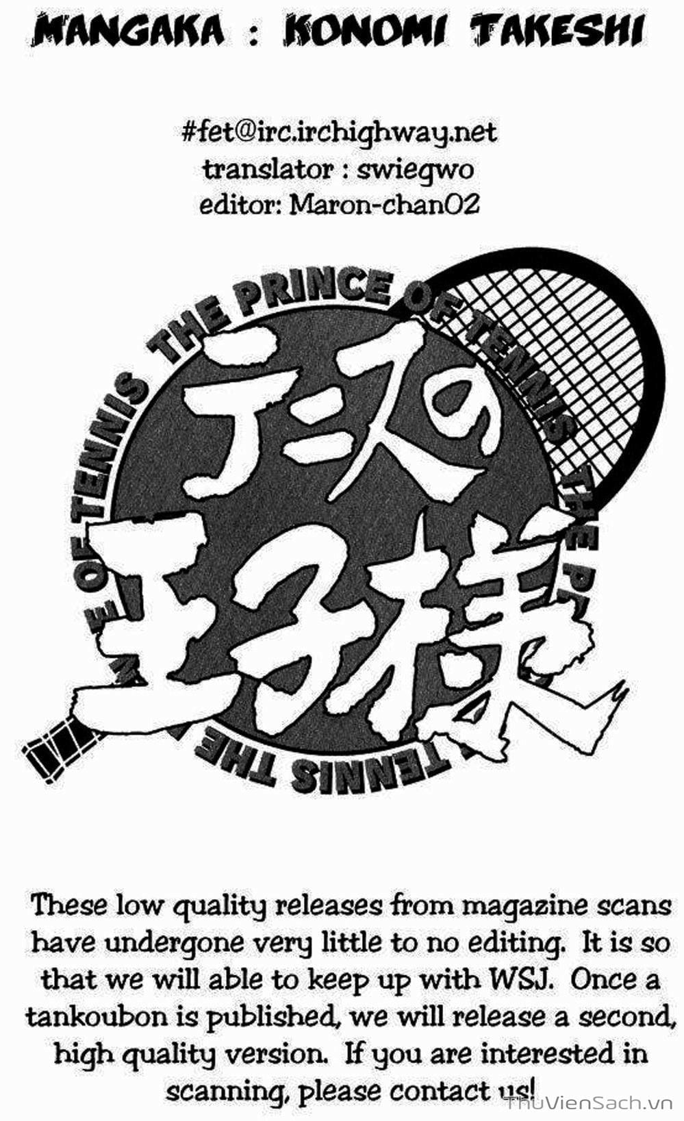 Truyện Tranh Hoàng Tử Tennis - Prince Of Tennis trang 4929