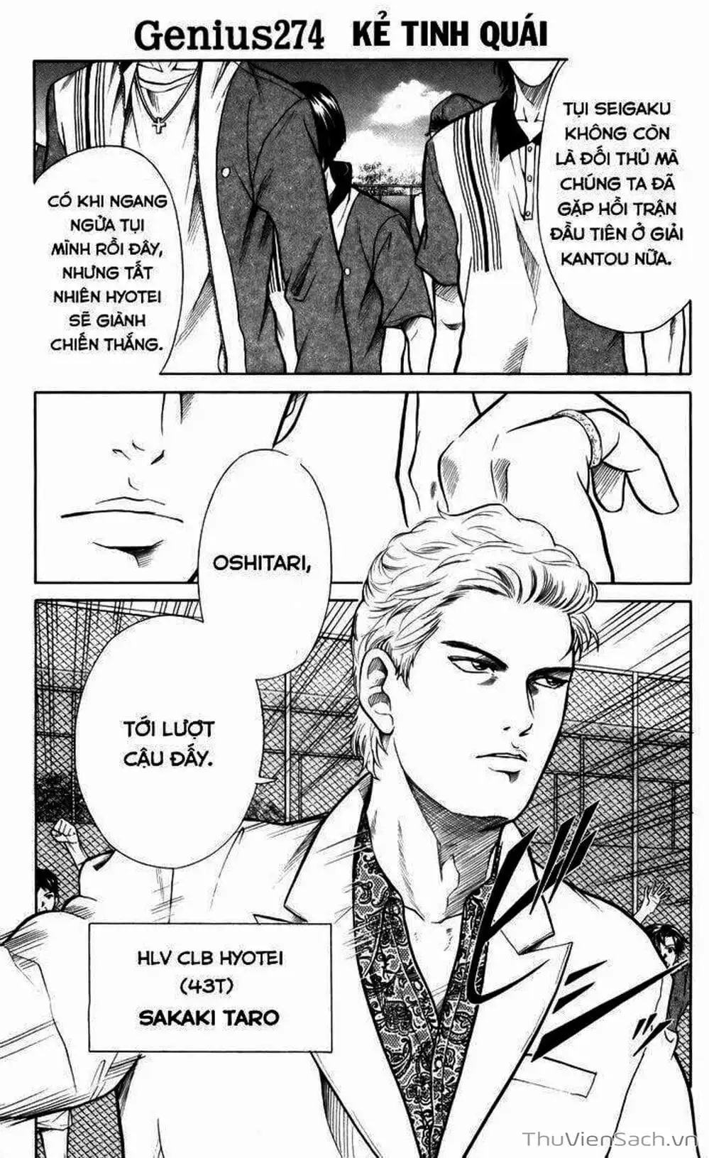 Truyện Tranh Hoàng Tử Tennis - Prince Of Tennis trang 3