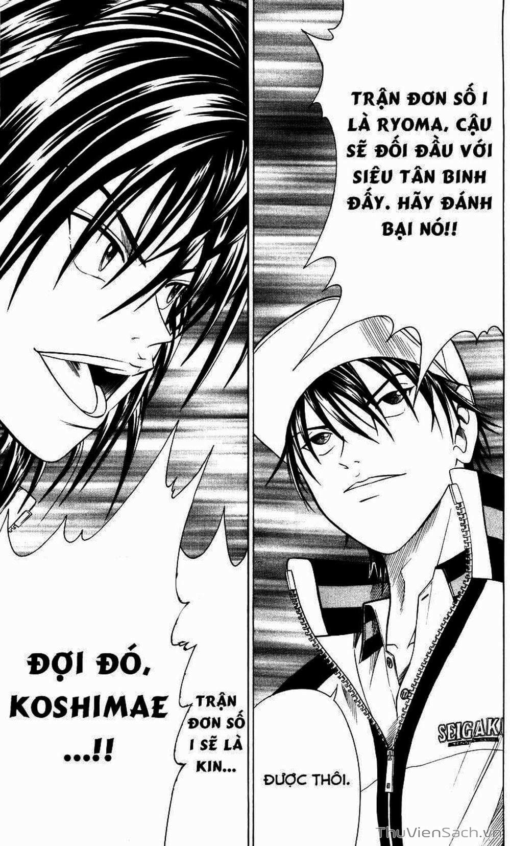 Truyện Tranh Hoàng Tử Tennis - Prince Of Tennis trang 3