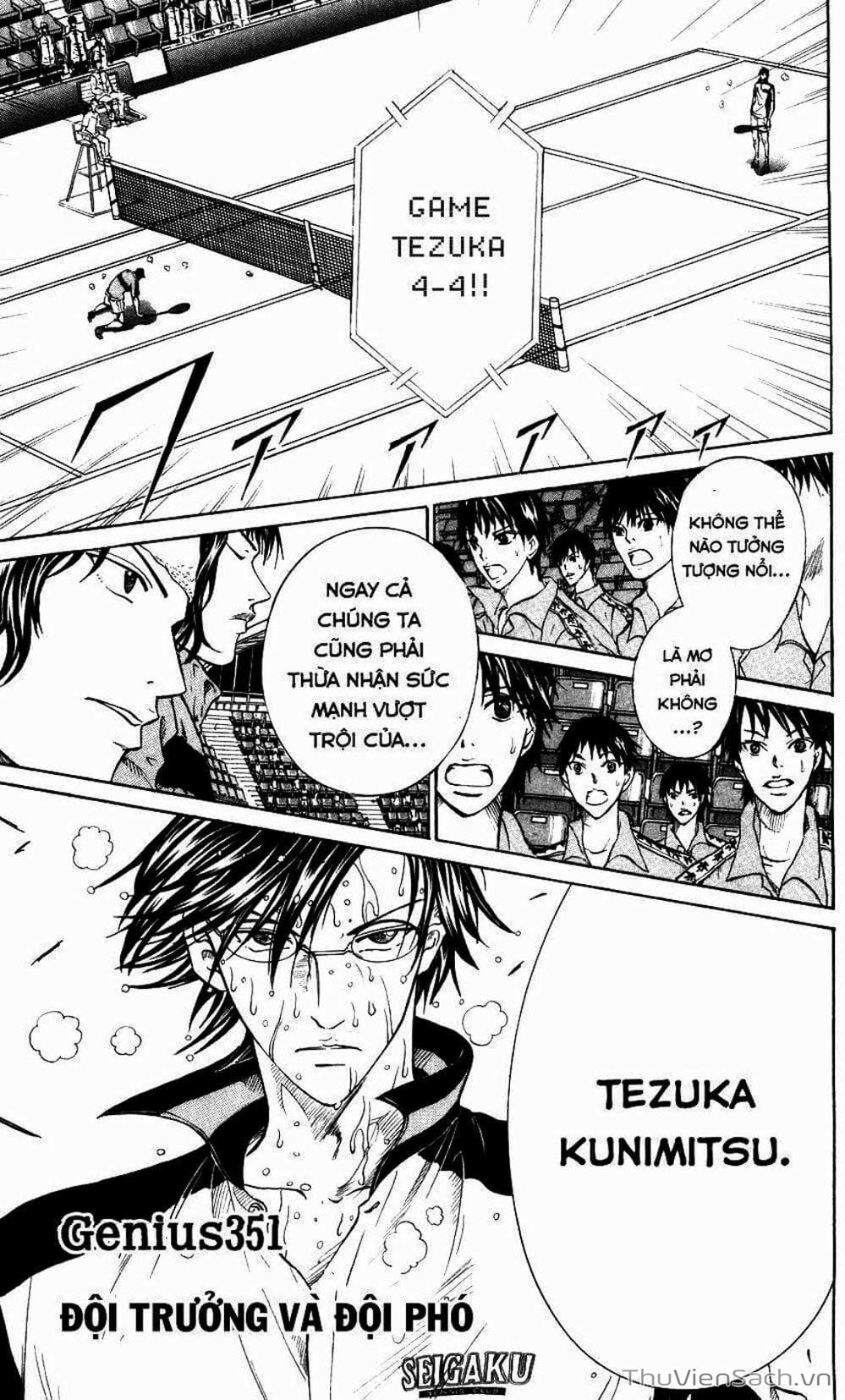 Truyện Tranh Hoàng Tử Tennis - Prince Of Tennis trang 3