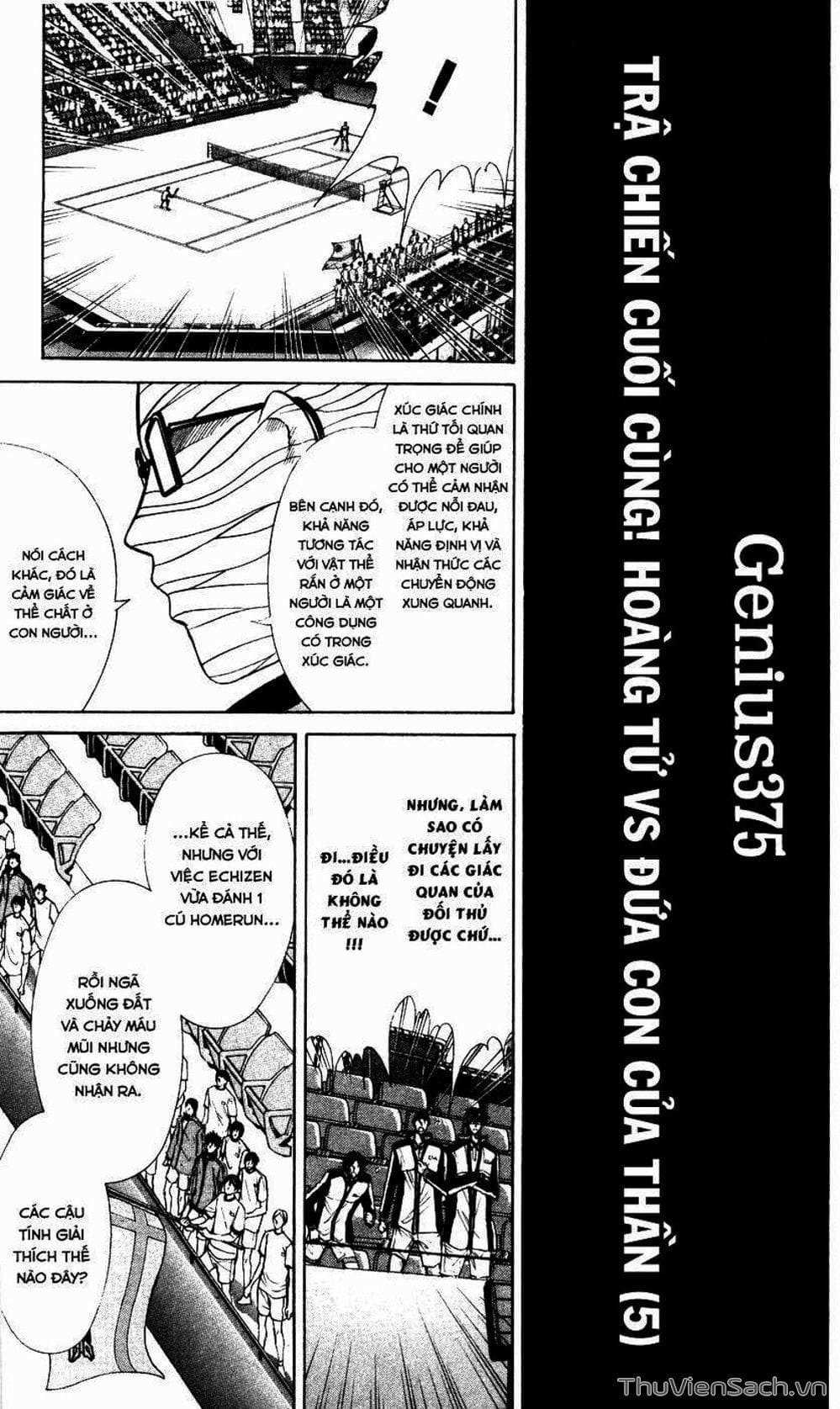 Truyện Tranh Hoàng Tử Tennis - Prince Of Tennis trang 3