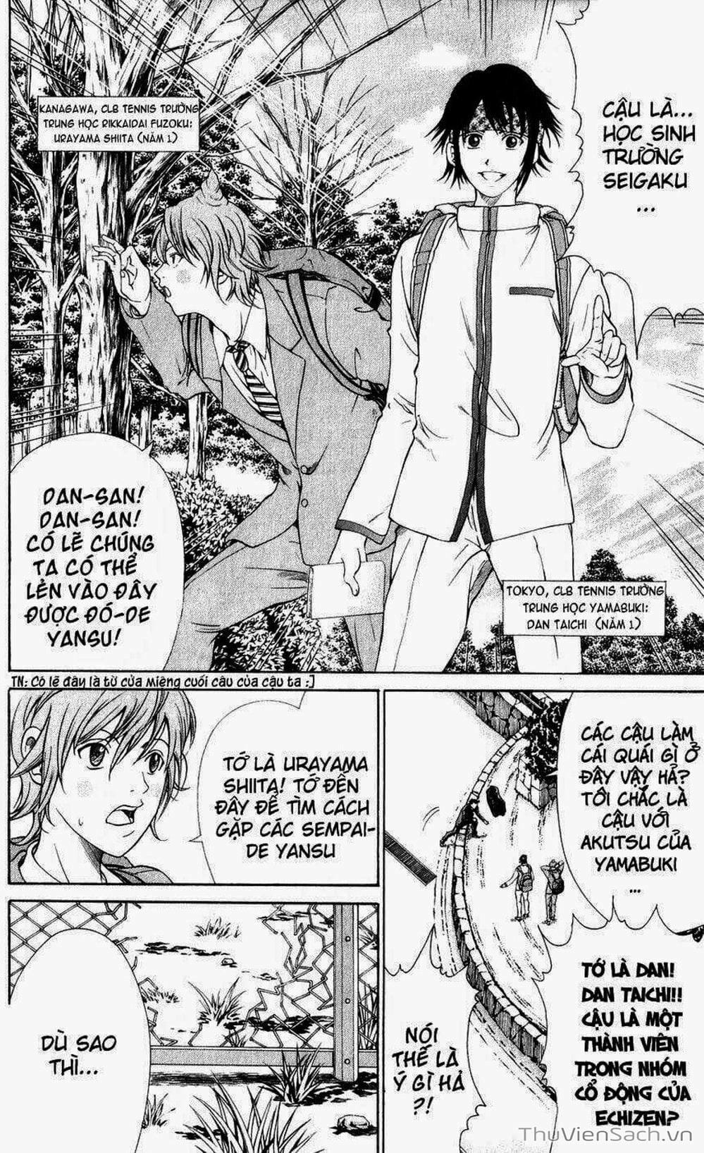 Truyện Tranh Hoàng Tử Tennis - Prince Of Tennis trang 3
