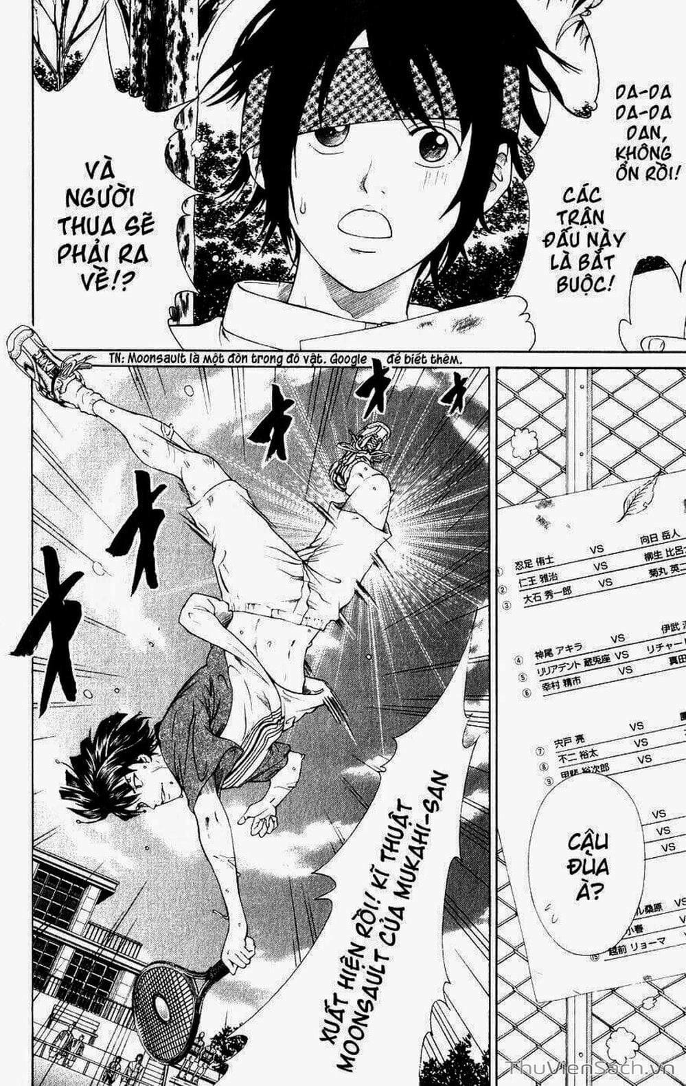 Truyện Tranh Hoàng Tử Tennis - Prince Of Tennis trang 3