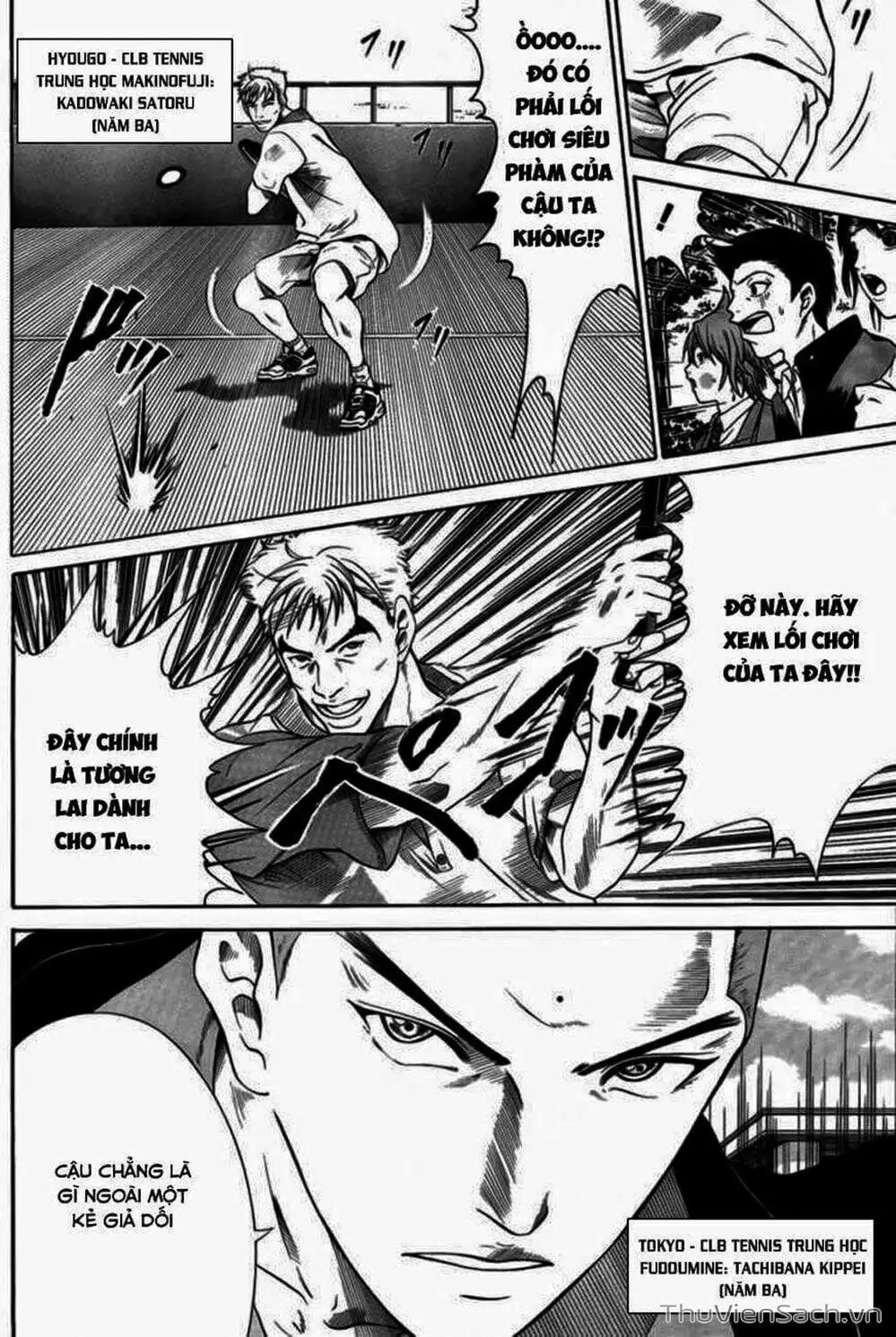 Truyện Tranh Hoàng Tử Tennis - Prince Of Tennis trang 3