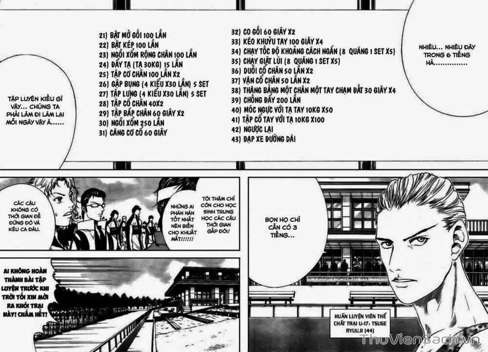 Truyện Tranh Hoàng Tử Tennis - Prince Of Tennis trang 3