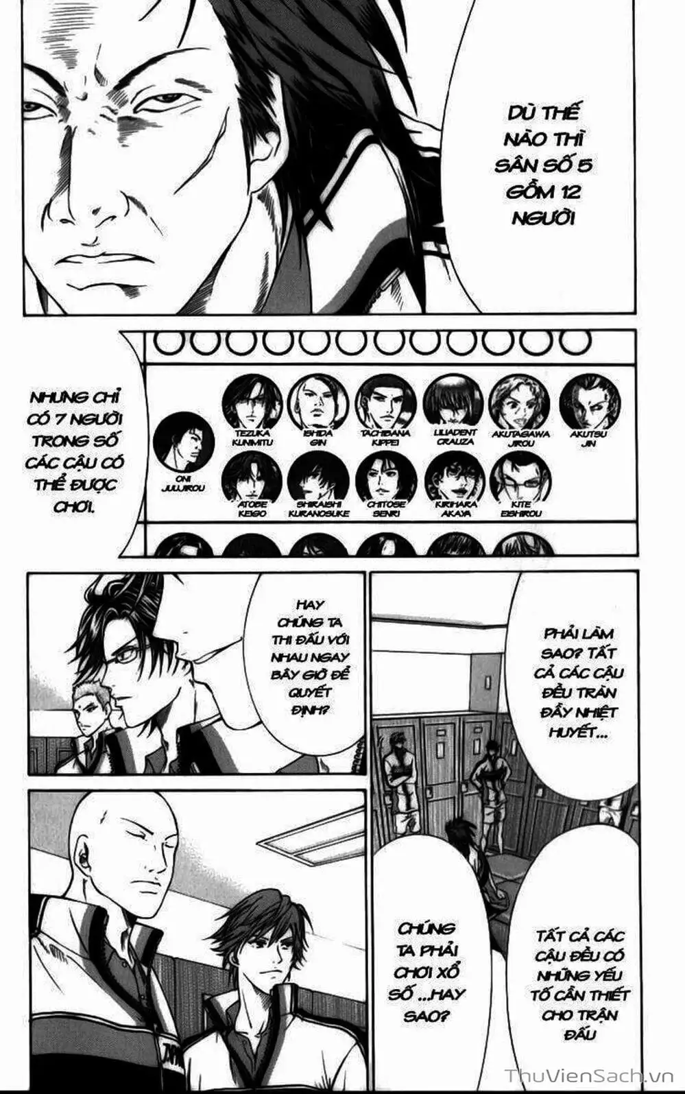 Truyện Tranh Hoàng Tử Tennis - Prince Of Tennis trang 3