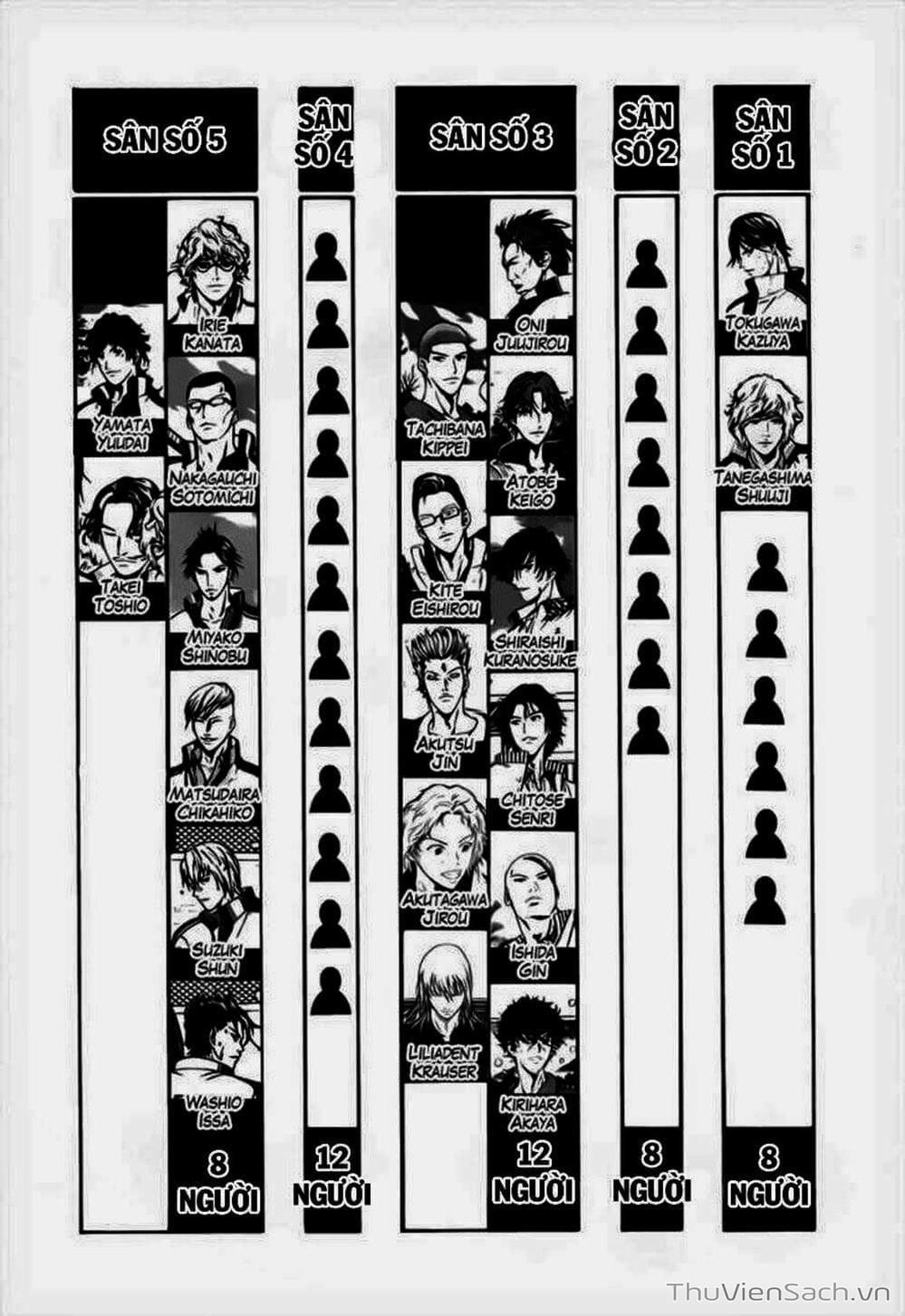 Truyện Tranh Hoàng Tử Tennis - Prince Of Tennis trang 3