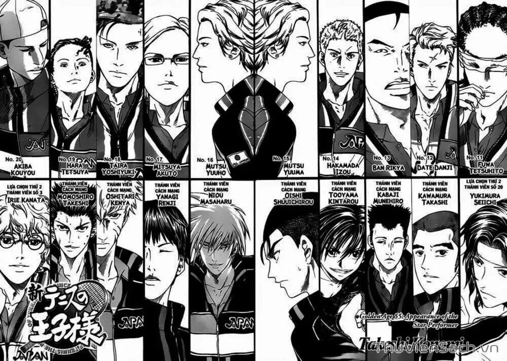Truyện Tranh Hoàng Tử Tennis - Prince Of Tennis trang 3