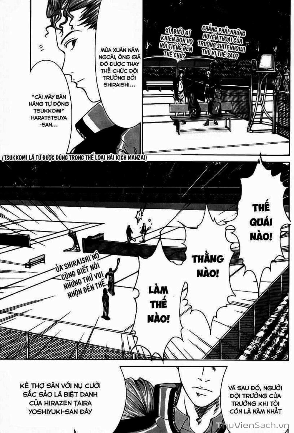 Truyện Tranh Hoàng Tử Tennis - Prince Of Tennis trang 3