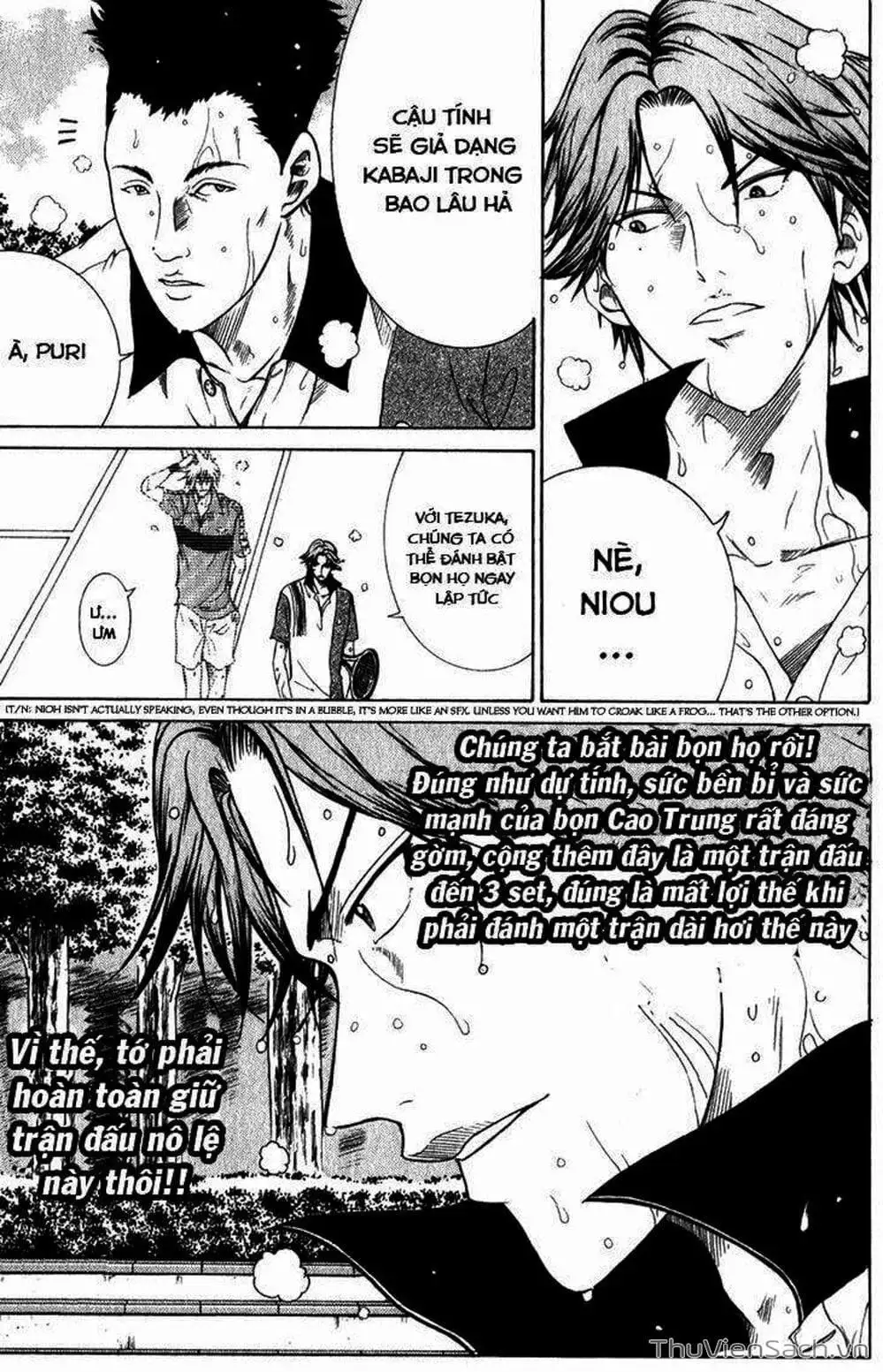Truyện Tranh Hoàng Tử Tennis - Prince Of Tennis trang 3