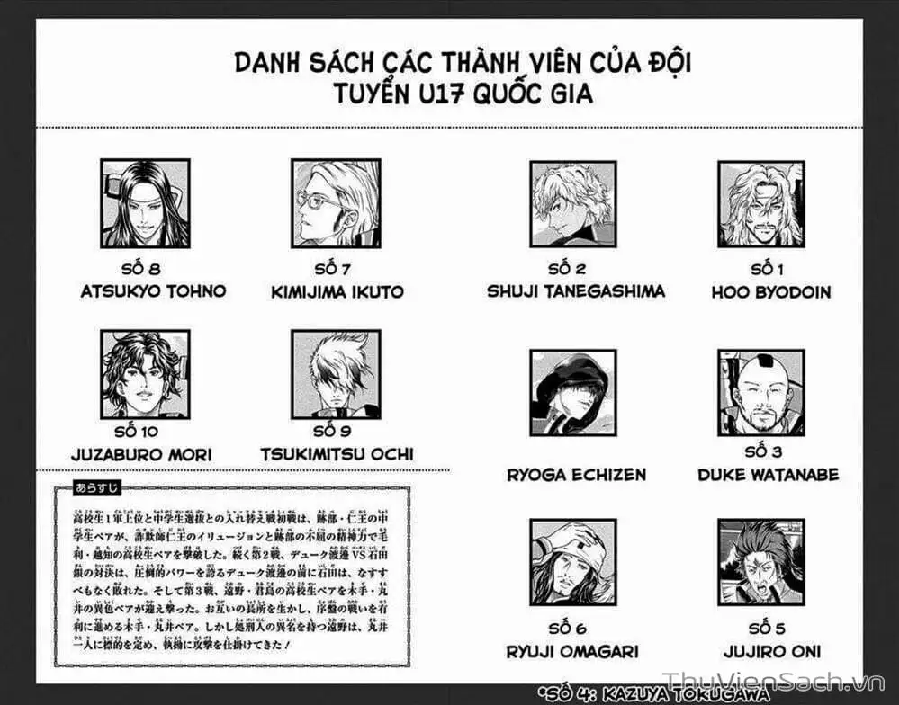 Truyện Tranh Hoàng Tử Tennis - Prince Of Tennis trang 3