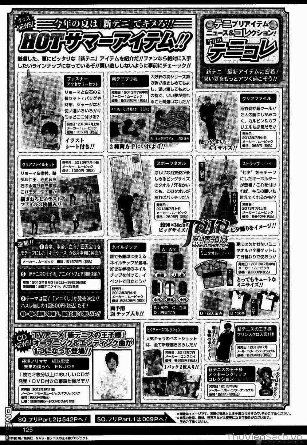 Truyện Tranh Hoàng Tử Tennis - Prince Of Tennis trang 3