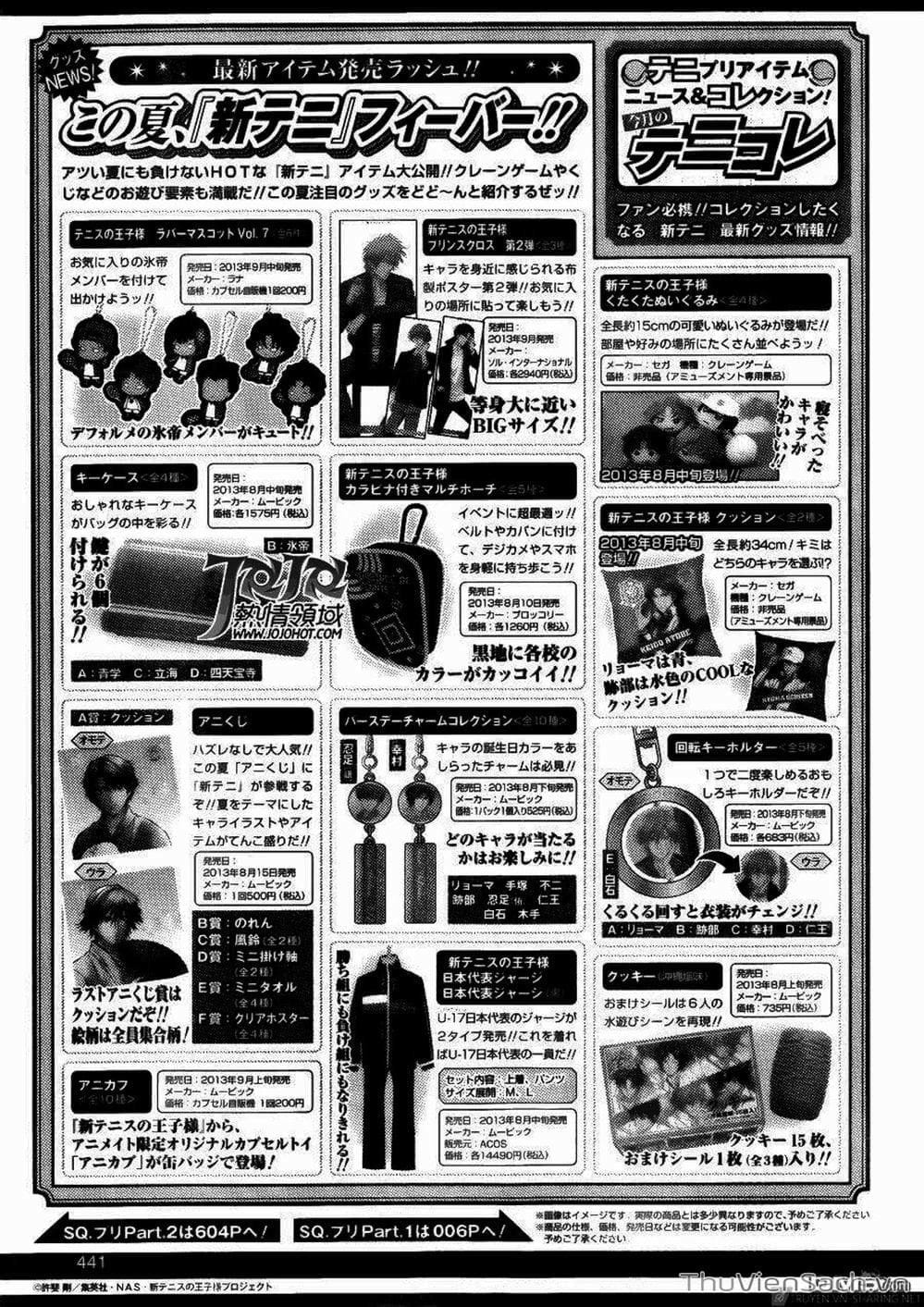 Truyện Tranh Hoàng Tử Tennis - Prince Of Tennis trang 3