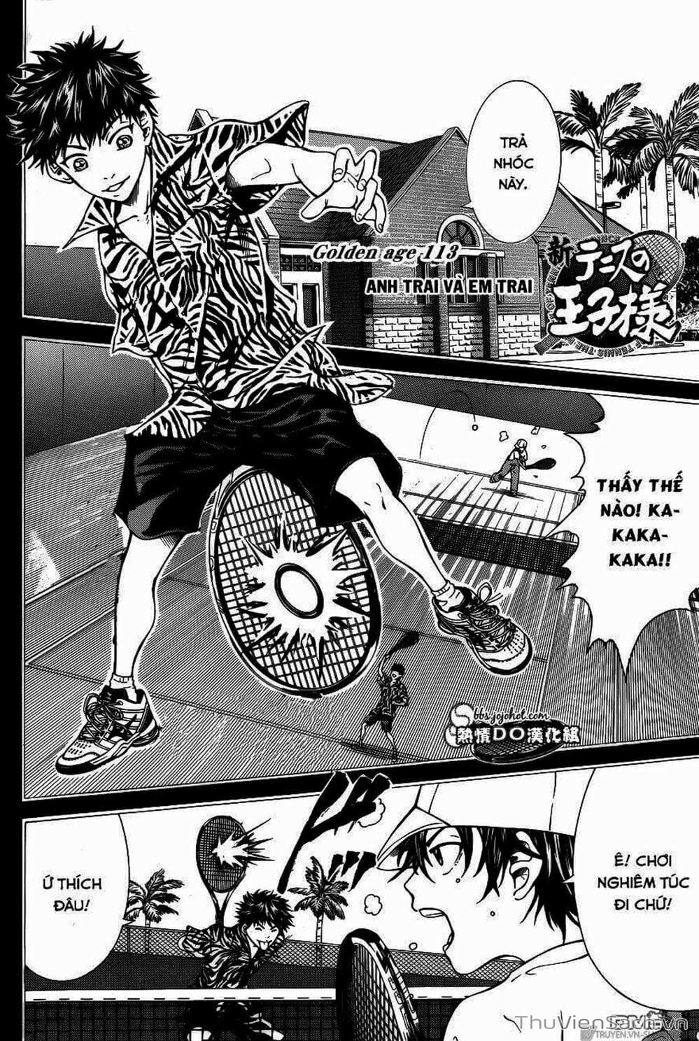 Truyện Tranh Hoàng Tử Tennis - Prince Of Tennis trang 3