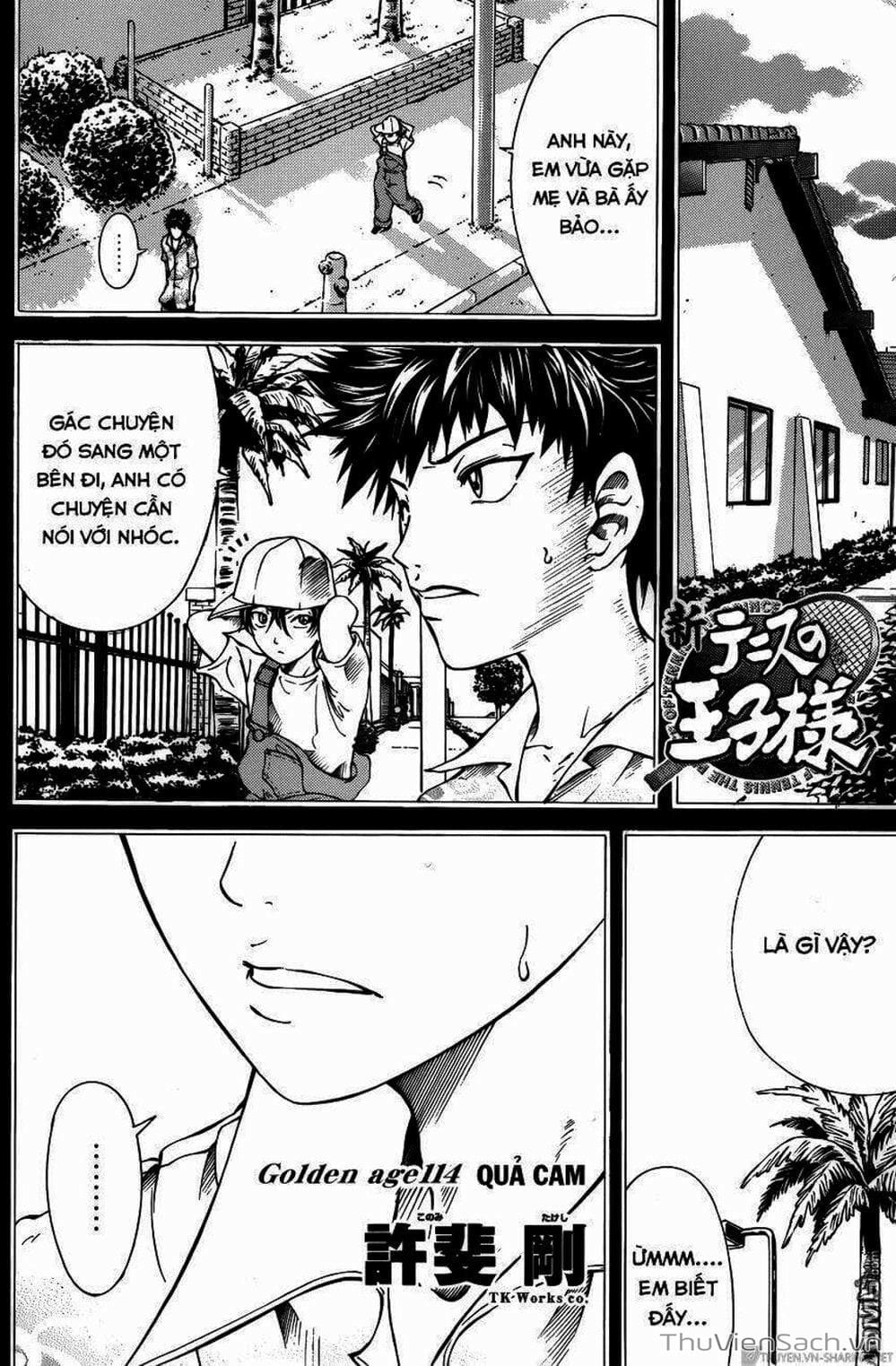 Truyện Tranh Hoàng Tử Tennis - Prince Of Tennis trang 3