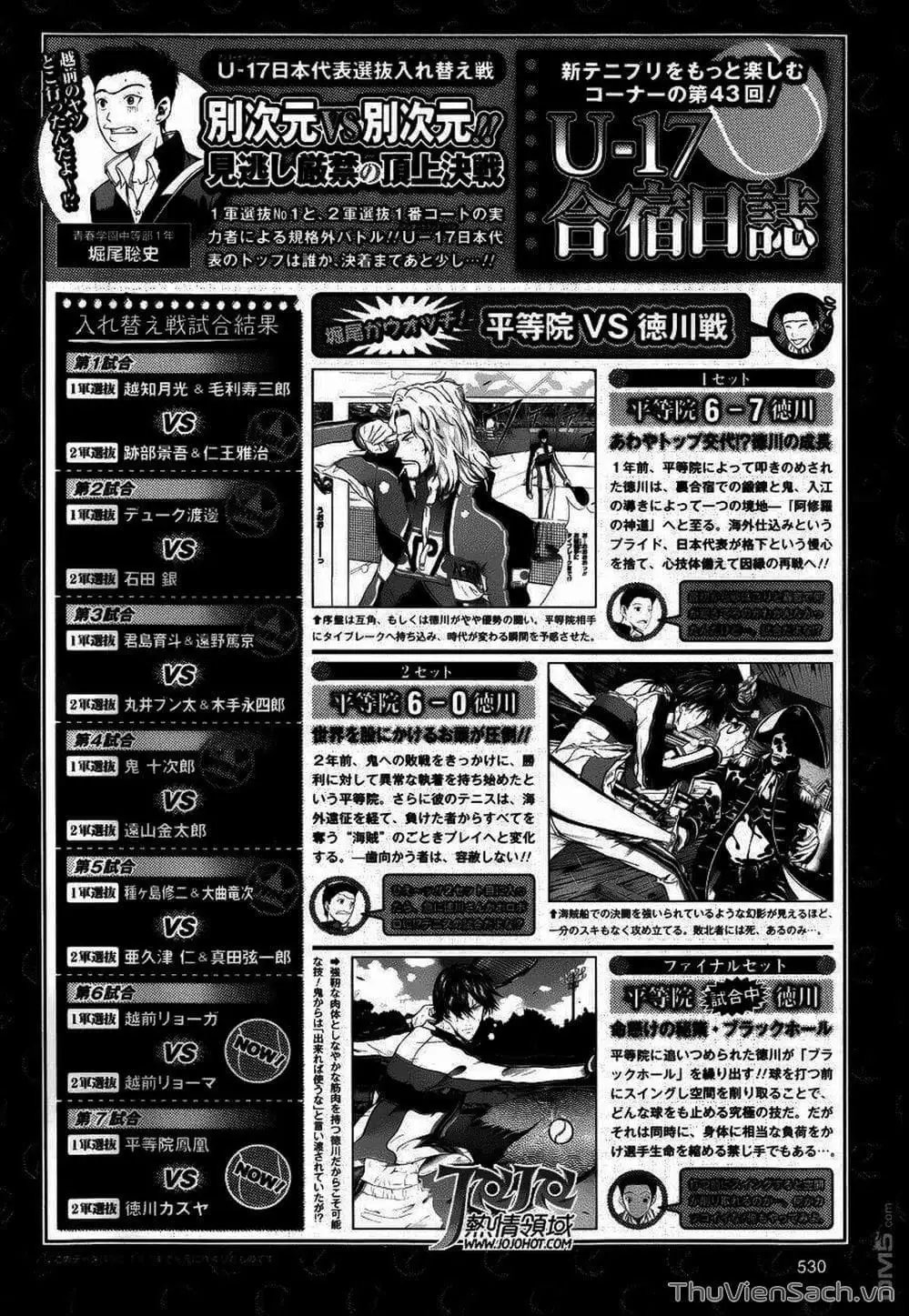 Truyện Tranh Hoàng Tử Tennis - Prince Of Tennis trang 3