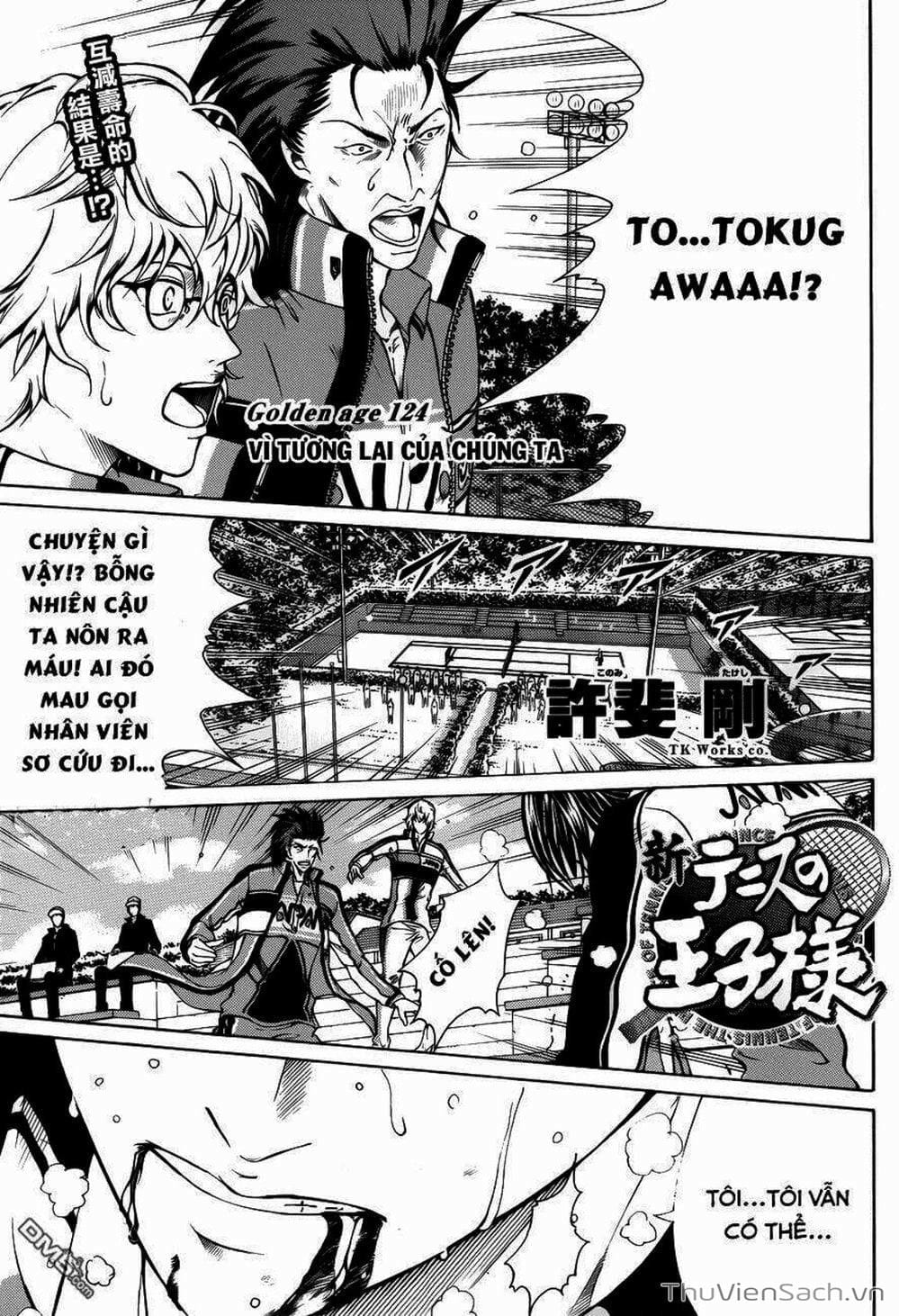 Truyện Tranh Hoàng Tử Tennis - Prince Of Tennis trang 3