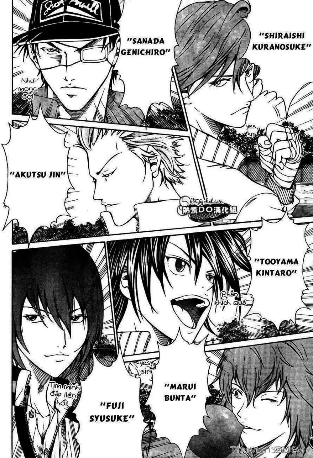 Truyện Tranh Hoàng Tử Tennis - Prince Of Tennis trang 3