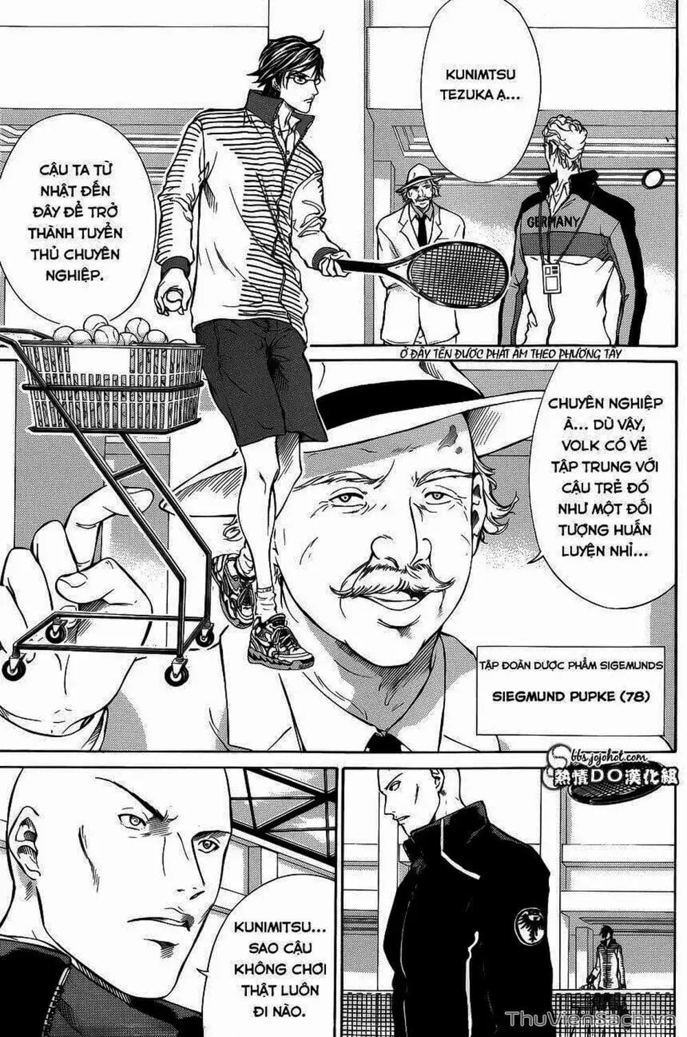 Truyện Tranh Hoàng Tử Tennis - Prince Of Tennis trang 3