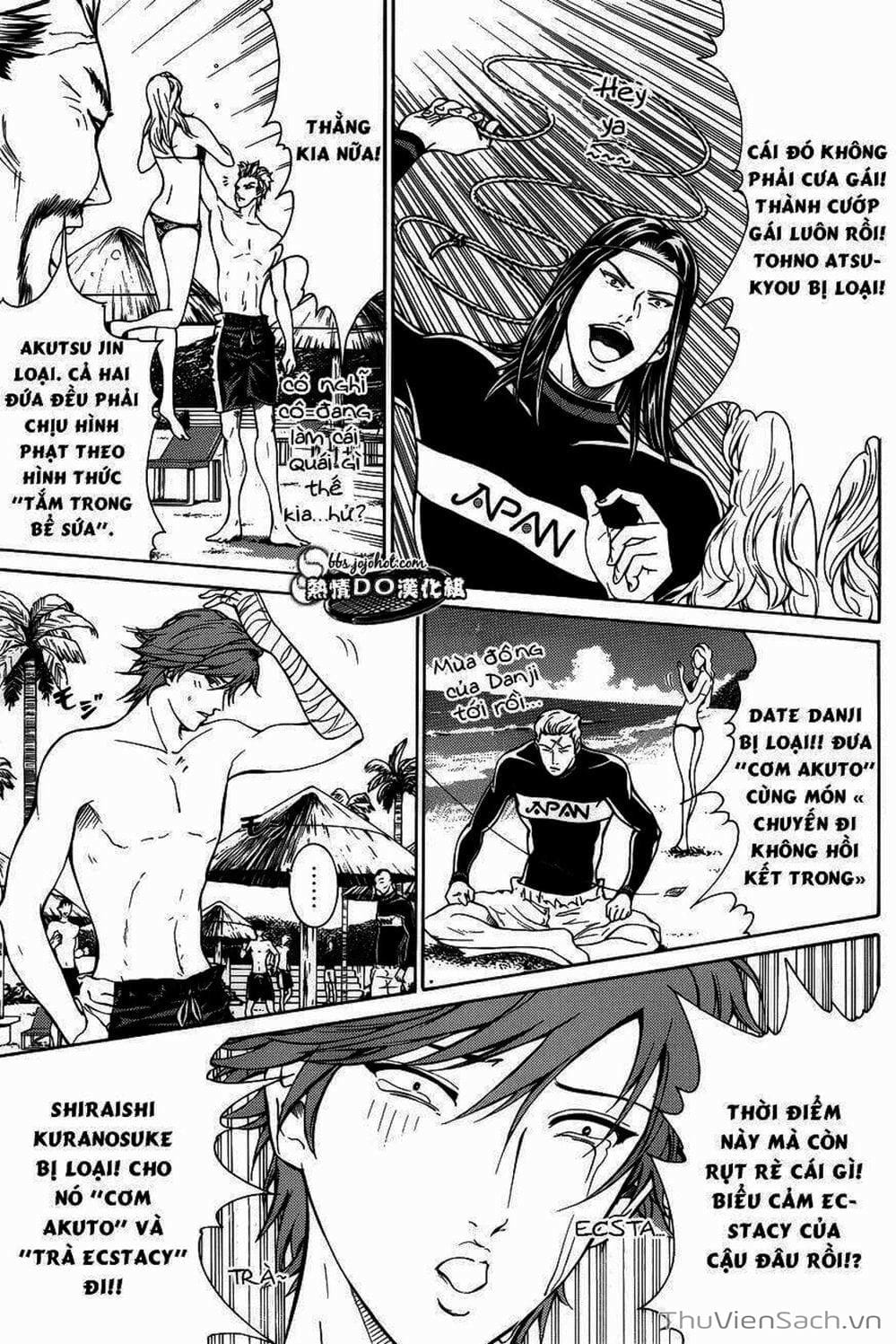 Truyện Tranh Hoàng Tử Tennis - Prince Of Tennis trang 3