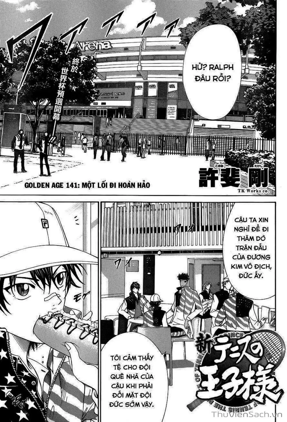 Truyện Tranh Hoàng Tử Tennis - Prince Of Tennis trang 3