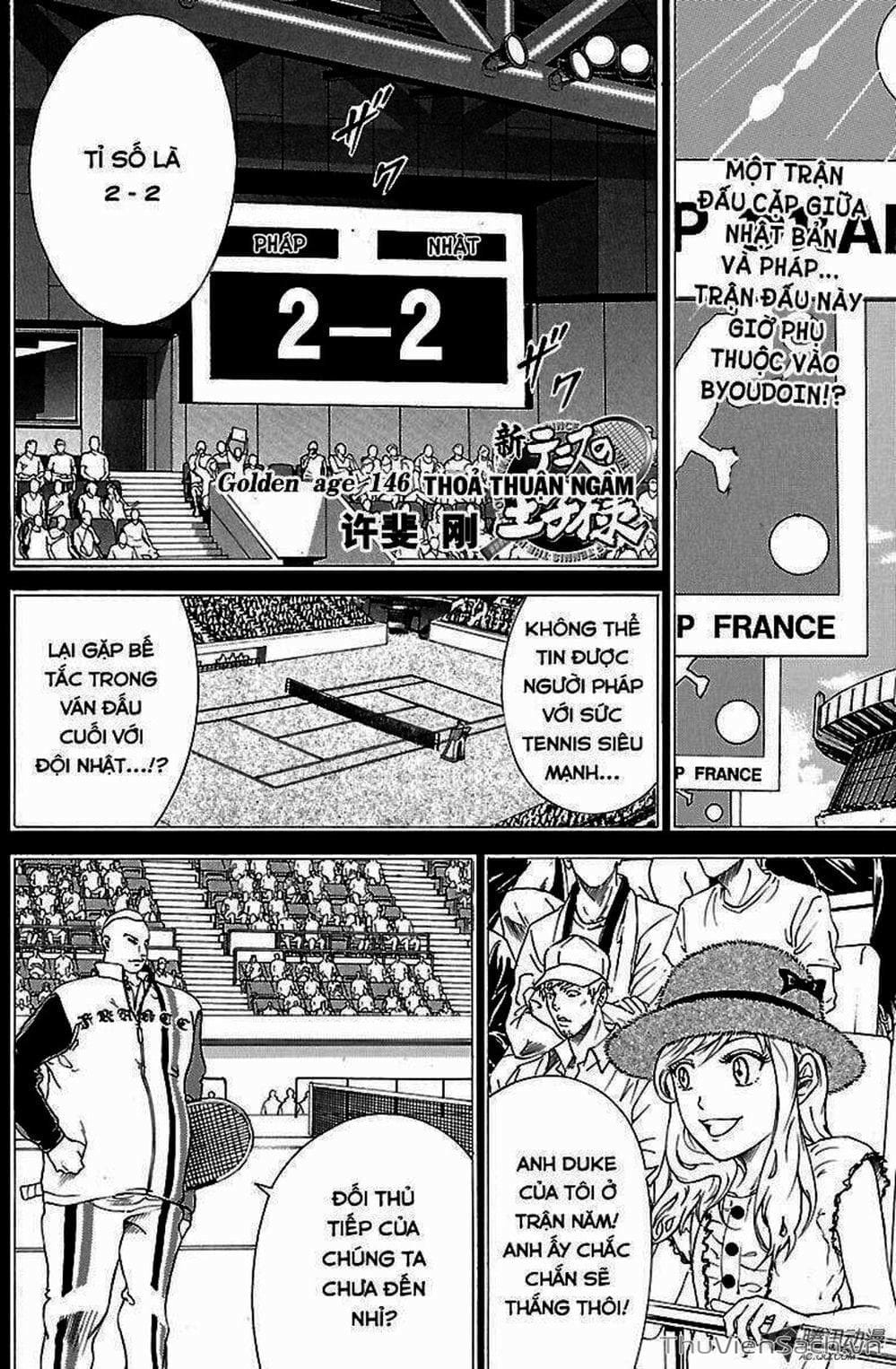 Truyện Tranh Hoàng Tử Tennis - Prince Of Tennis trang 3