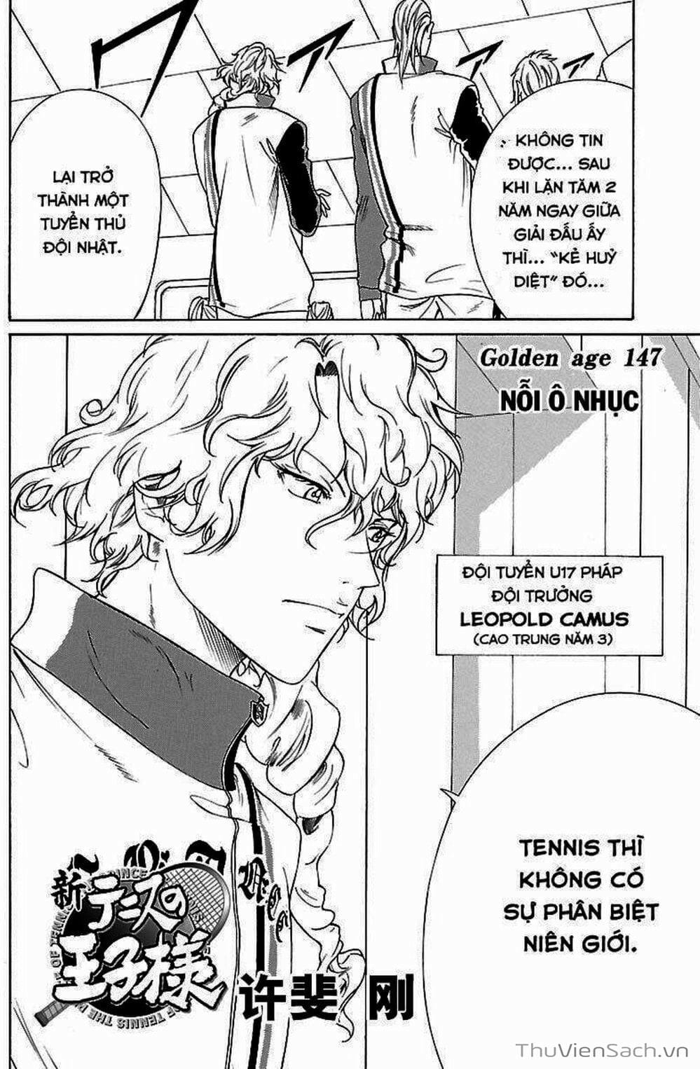 Truyện Tranh Hoàng Tử Tennis - Prince Of Tennis trang 3