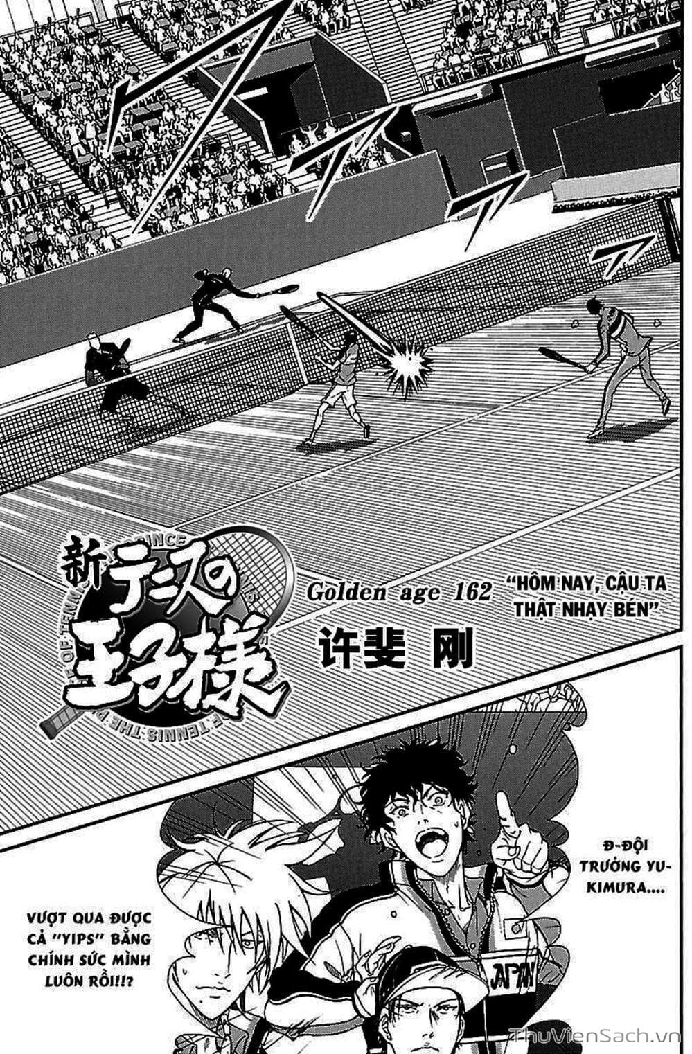 Truyện Tranh Hoàng Tử Tennis - Prince Of Tennis trang 3