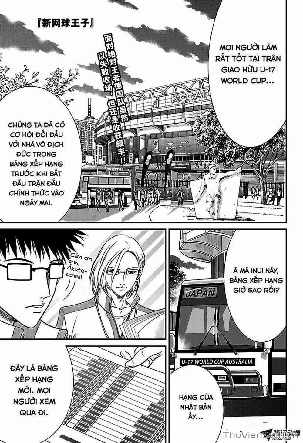 Truyện Tranh Hoàng Tử Tennis - Prince Of Tennis trang 3