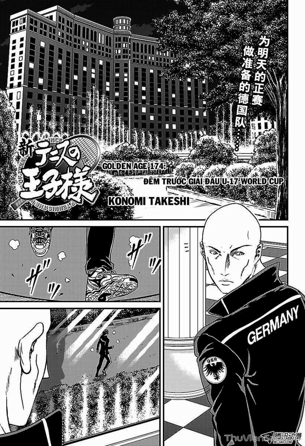 Truyện Tranh Hoàng Tử Tennis - Prince Of Tennis trang 3