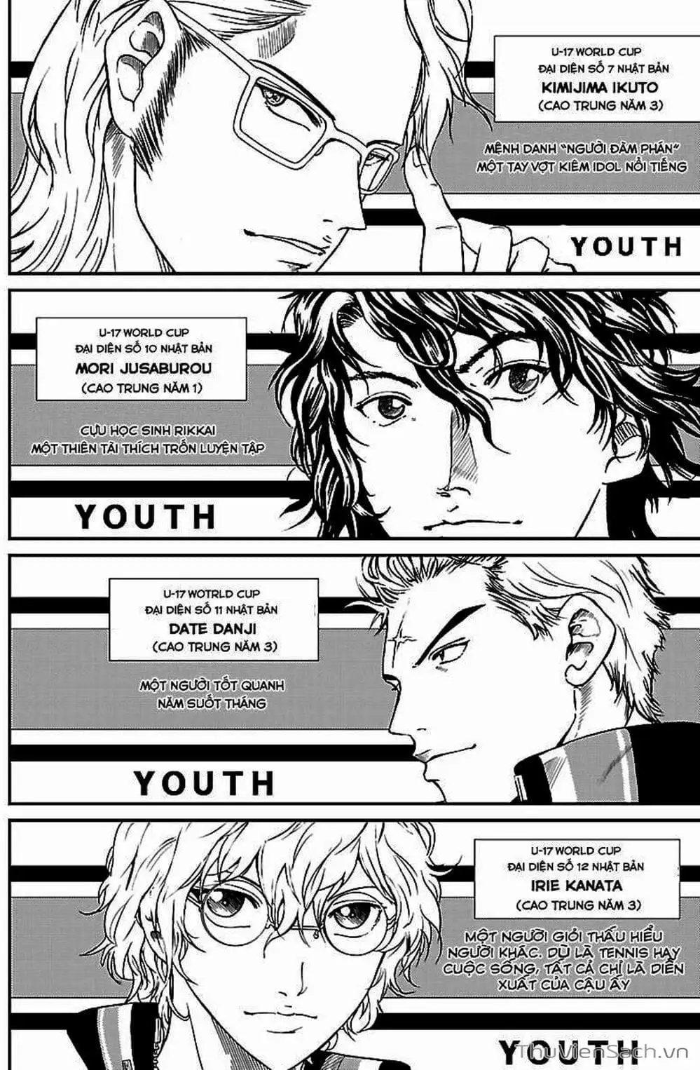 Truyện Tranh Hoàng Tử Tennis - Prince Of Tennis trang 3