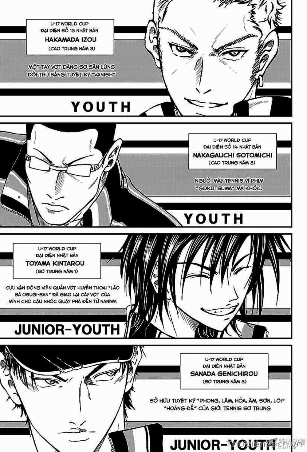 Truyện Tranh Hoàng Tử Tennis - Prince Of Tennis trang 3