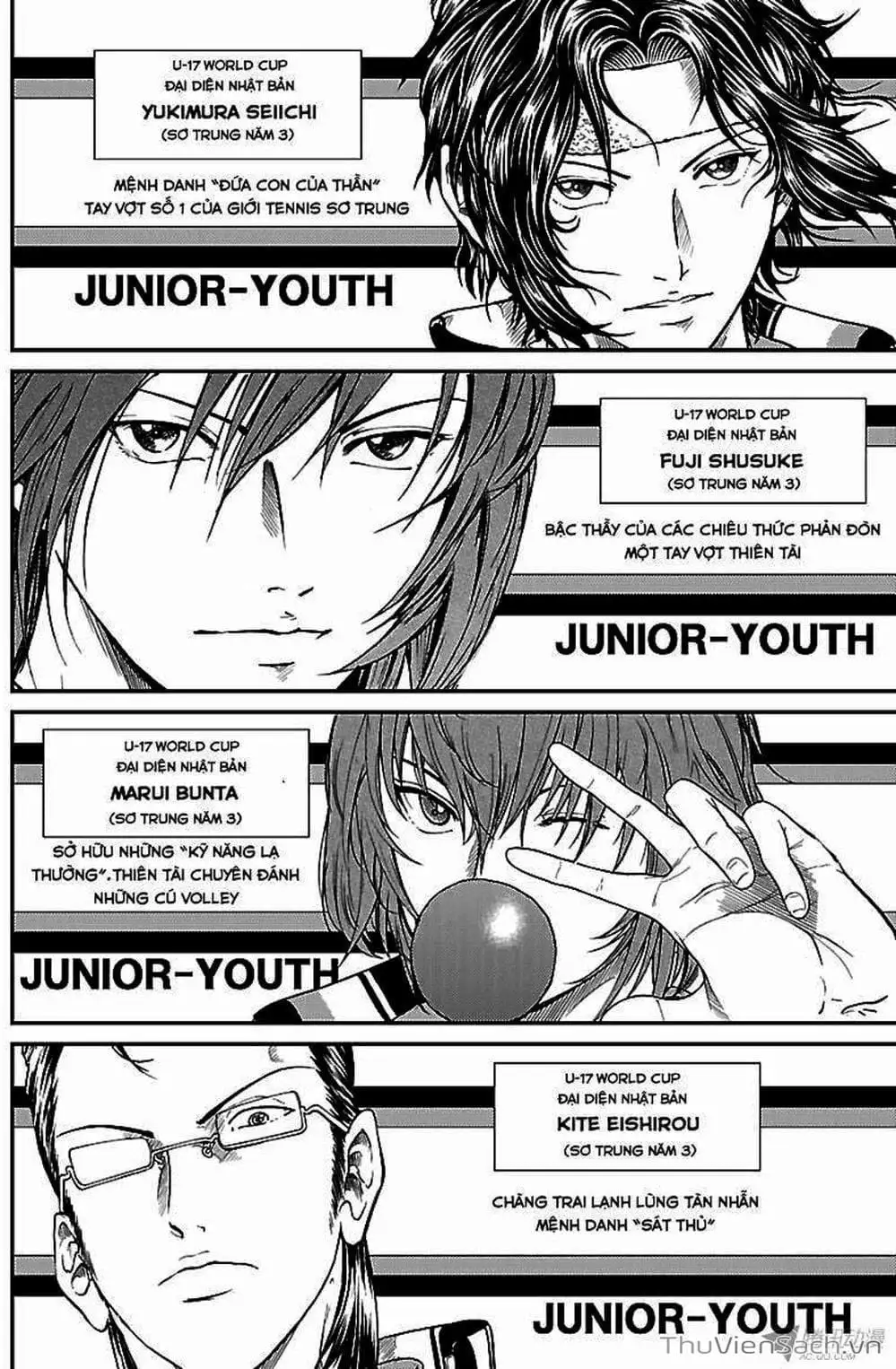 Truyện Tranh Hoàng Tử Tennis - Prince Of Tennis trang 3