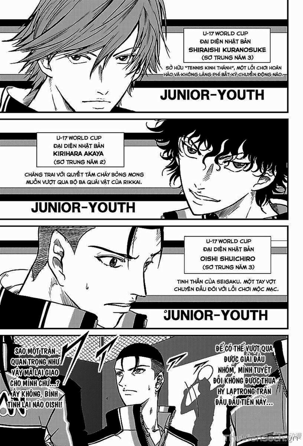 Truyện Tranh Hoàng Tử Tennis - Prince Of Tennis trang 3