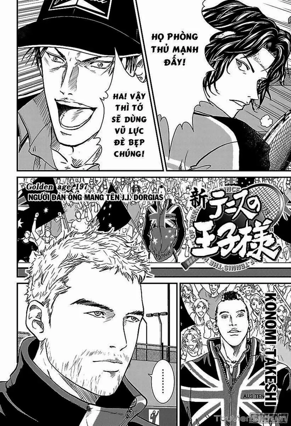 Truyện Tranh Hoàng Tử Tennis - Prince Of Tennis trang 3