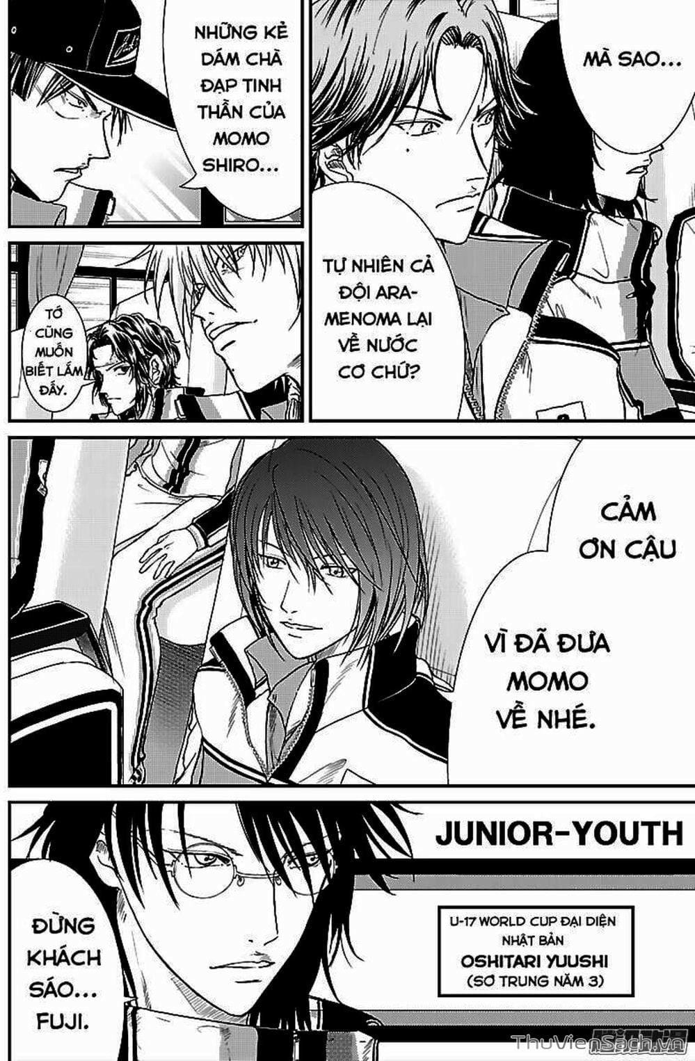 Truyện Tranh Hoàng Tử Tennis - Prince Of Tennis trang 3