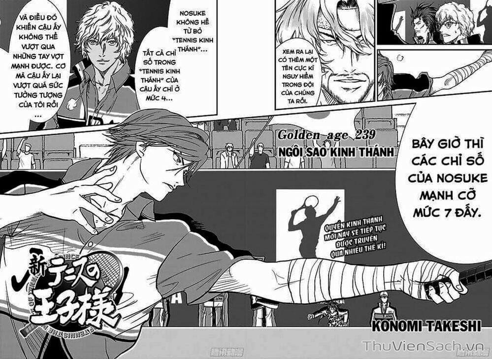 Truyện Tranh Hoàng Tử Tennis - Prince Of Tennis trang 3