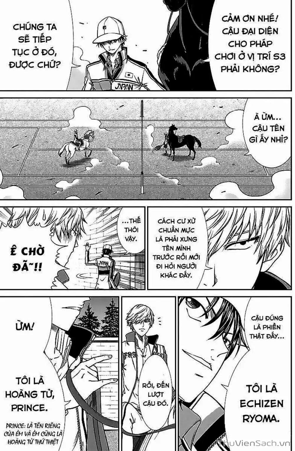 Truyện Tranh Hoàng Tử Tennis - Prince Of Tennis trang 3