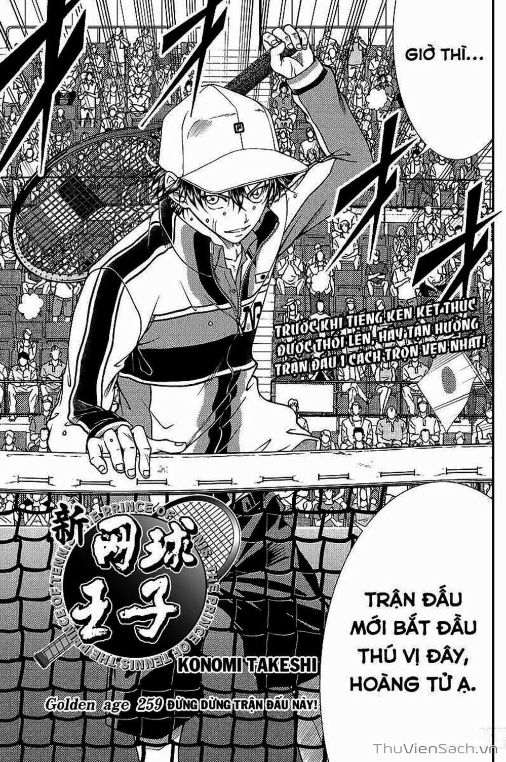 Truyện Tranh Hoàng Tử Tennis - Prince Of Tennis trang 3