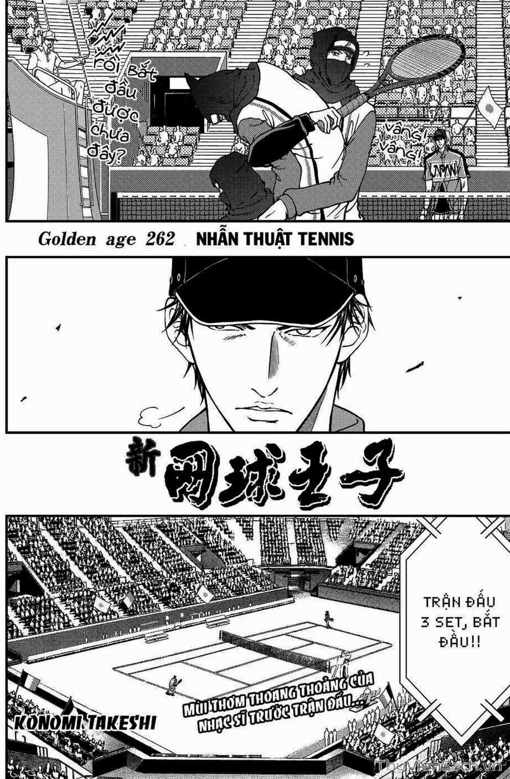 Truyện Tranh Hoàng Tử Tennis - Prince Of Tennis trang 3
