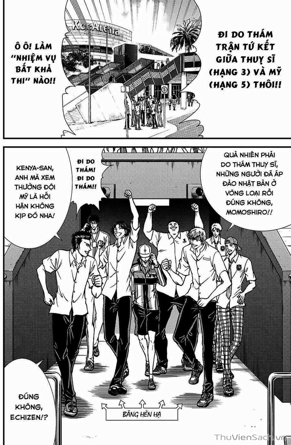 Truyện Tranh Hoàng Tử Tennis - Prince Of Tennis trang 3