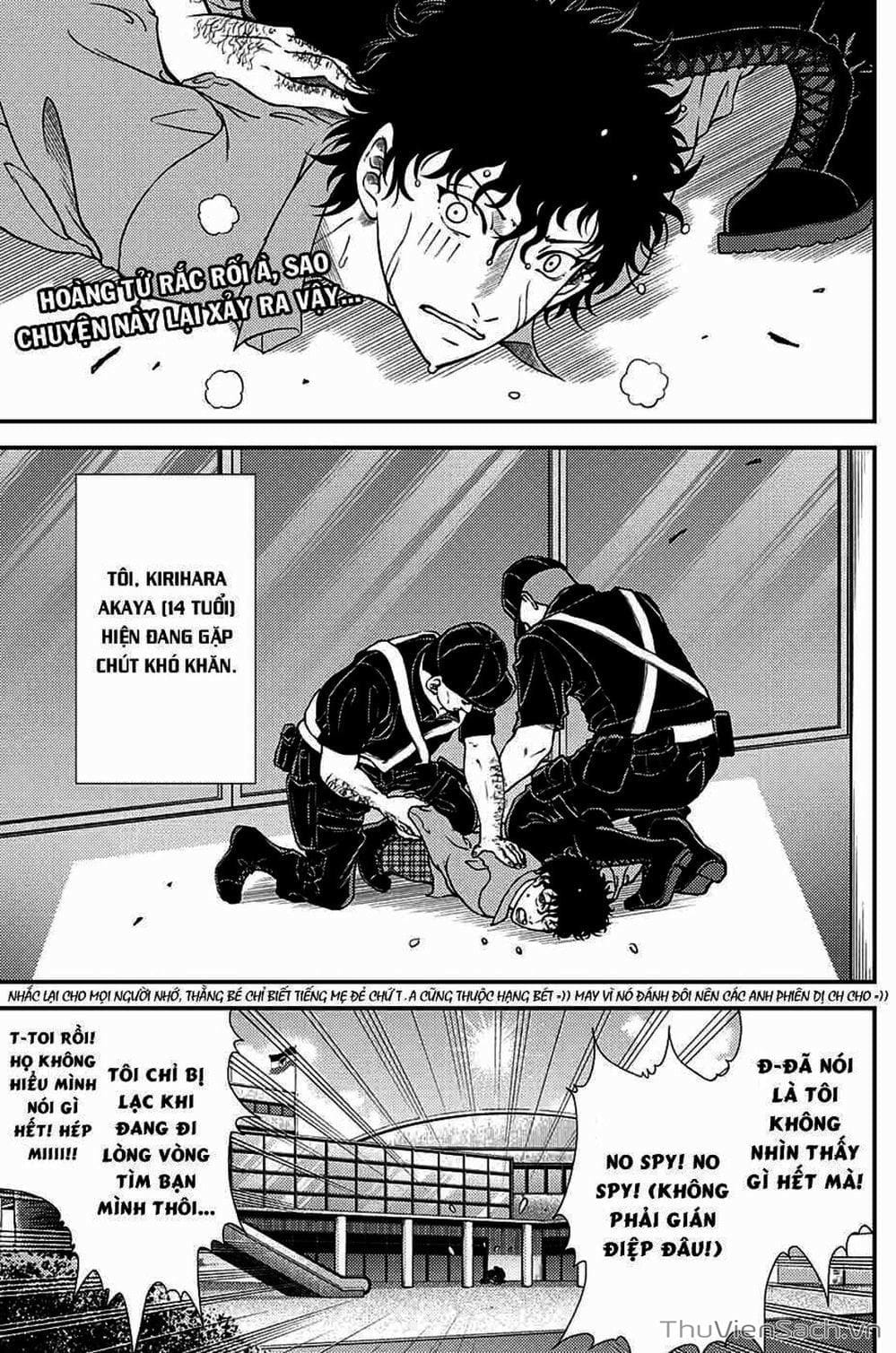 Truyện Tranh Hoàng Tử Tennis - Prince Of Tennis trang 3