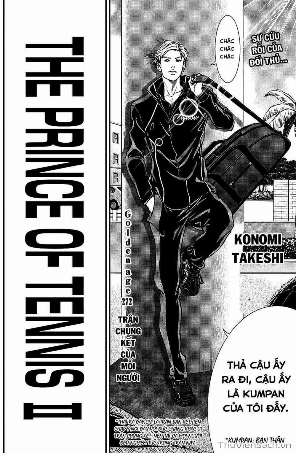 Truyện Tranh Hoàng Tử Tennis - Prince Of Tennis trang 3