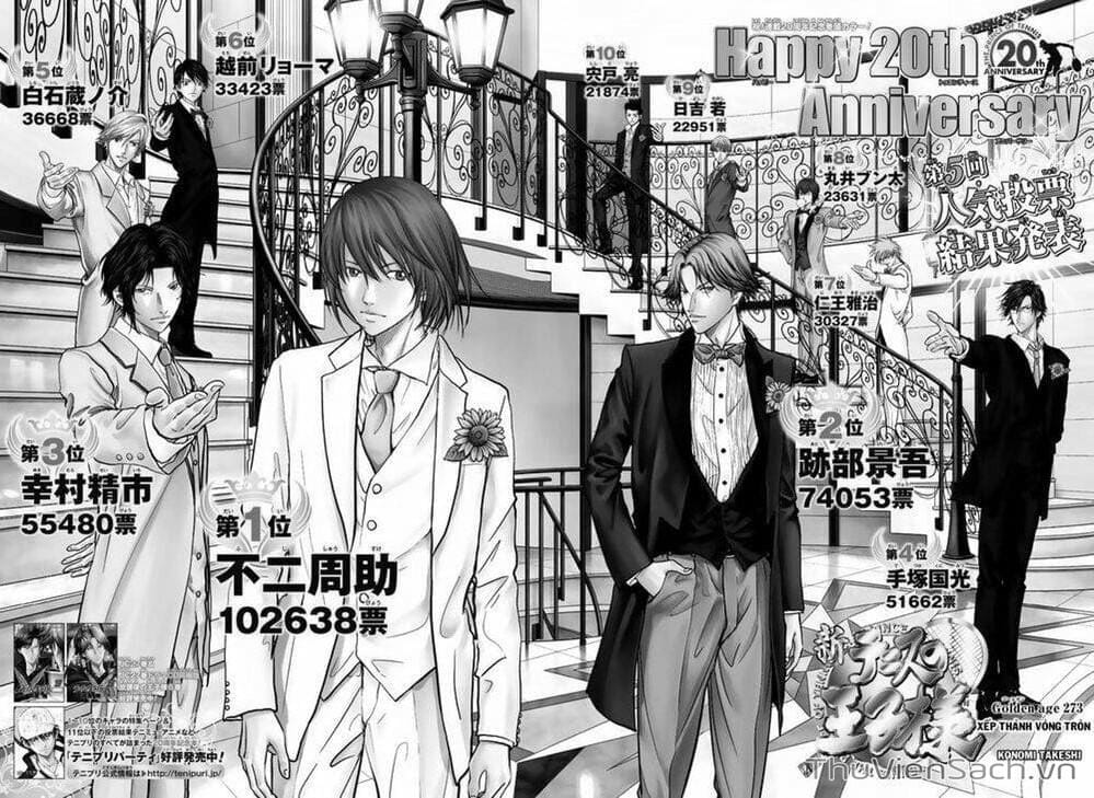 Truyện Tranh Hoàng Tử Tennis - Prince Of Tennis trang 3