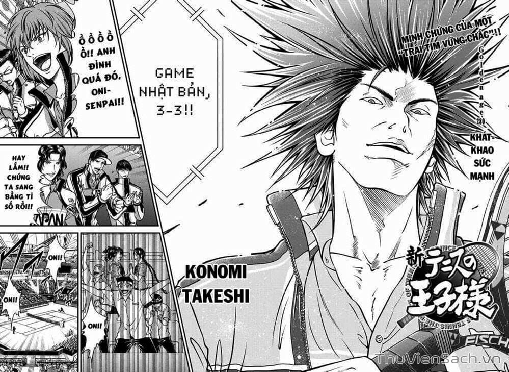 Truyện Tranh Hoàng Tử Tennis - Prince Of Tennis trang 3