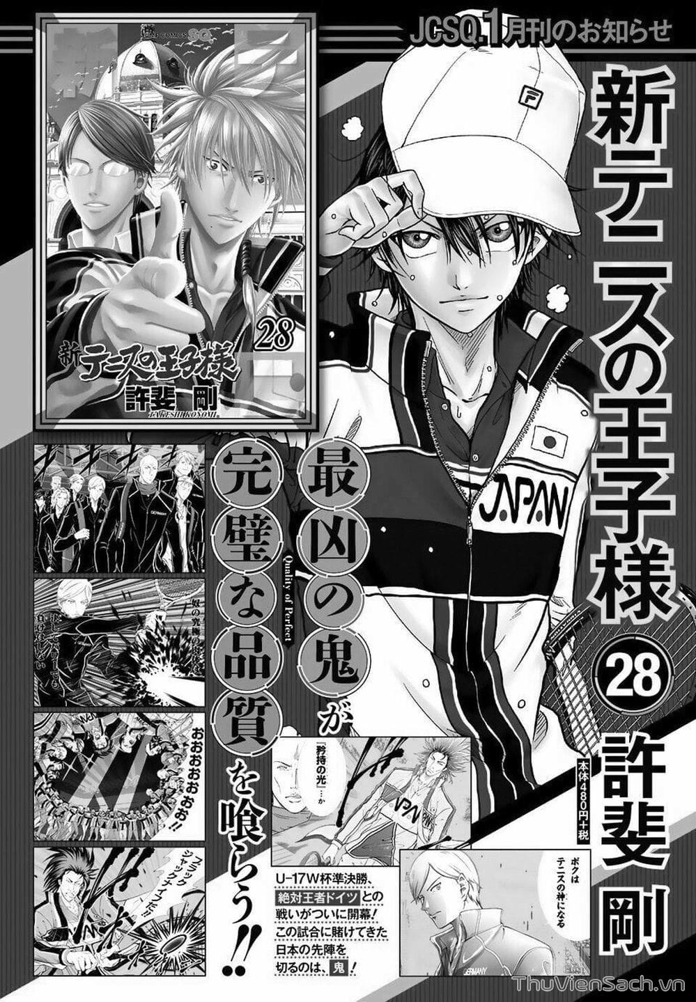 Truyện Tranh Hoàng Tử Tennis - Prince Of Tennis trang 3