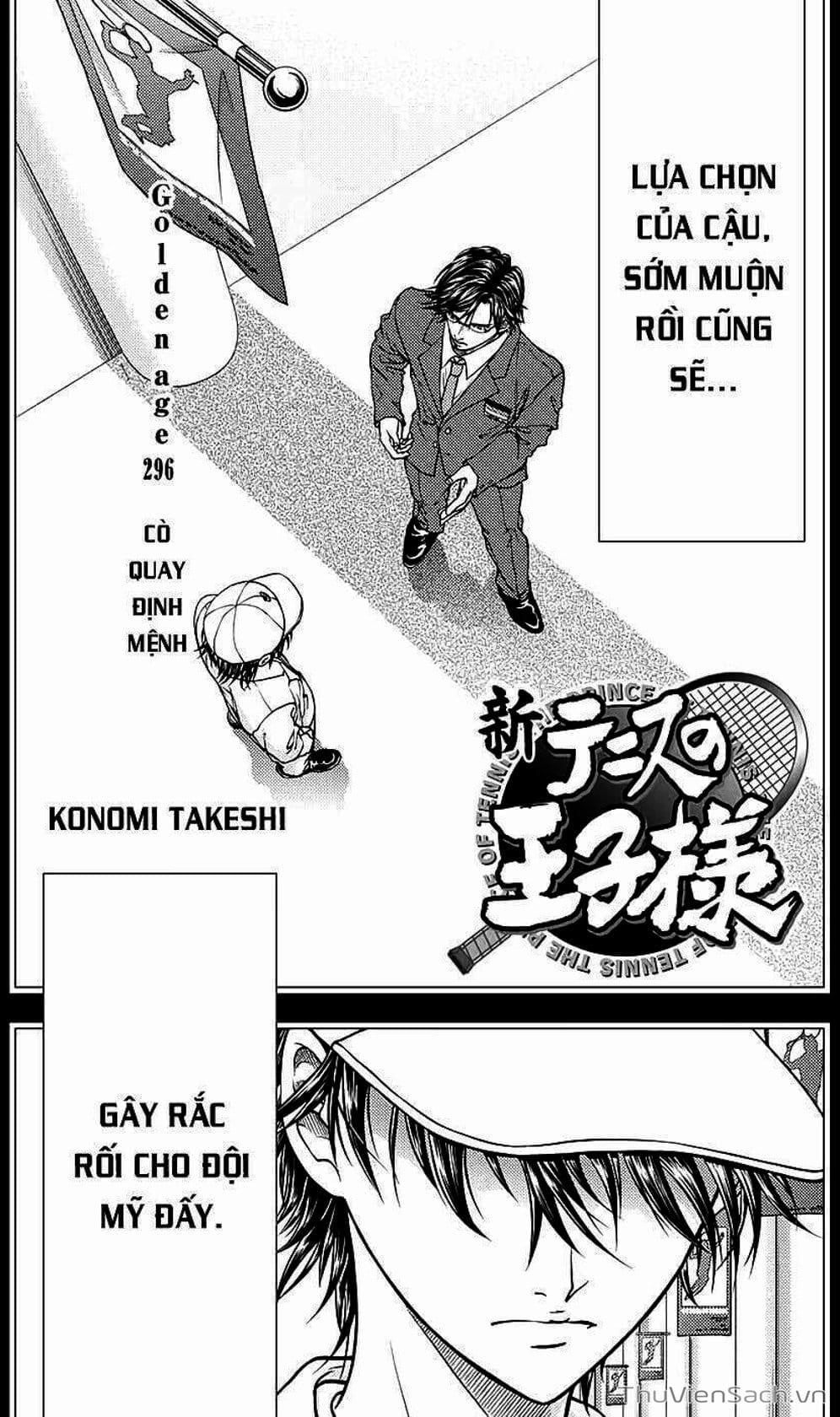 Truyện Tranh Hoàng Tử Tennis - Prince Of Tennis trang 3