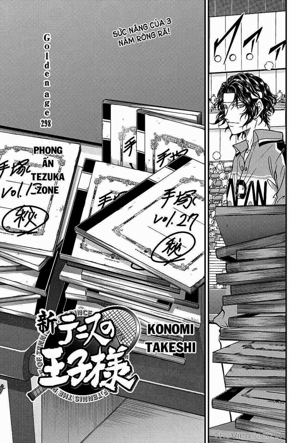 Truyện Tranh Hoàng Tử Tennis - Prince Of Tennis trang 3