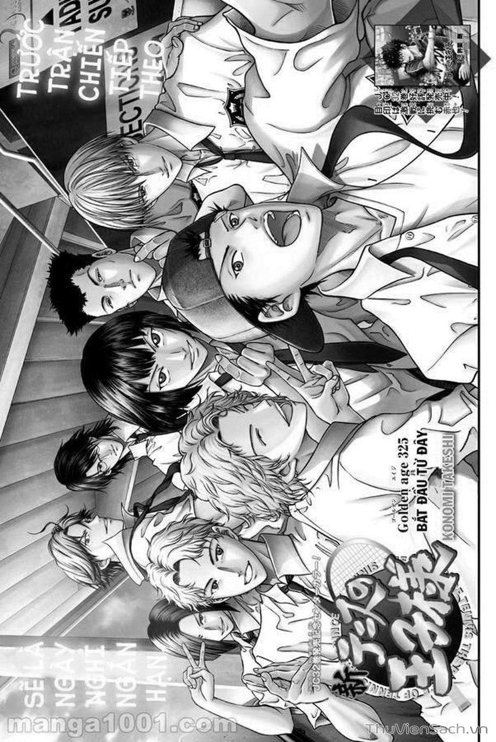 Truyện Tranh Hoàng Tử Tennis - Prince Of Tennis trang 3